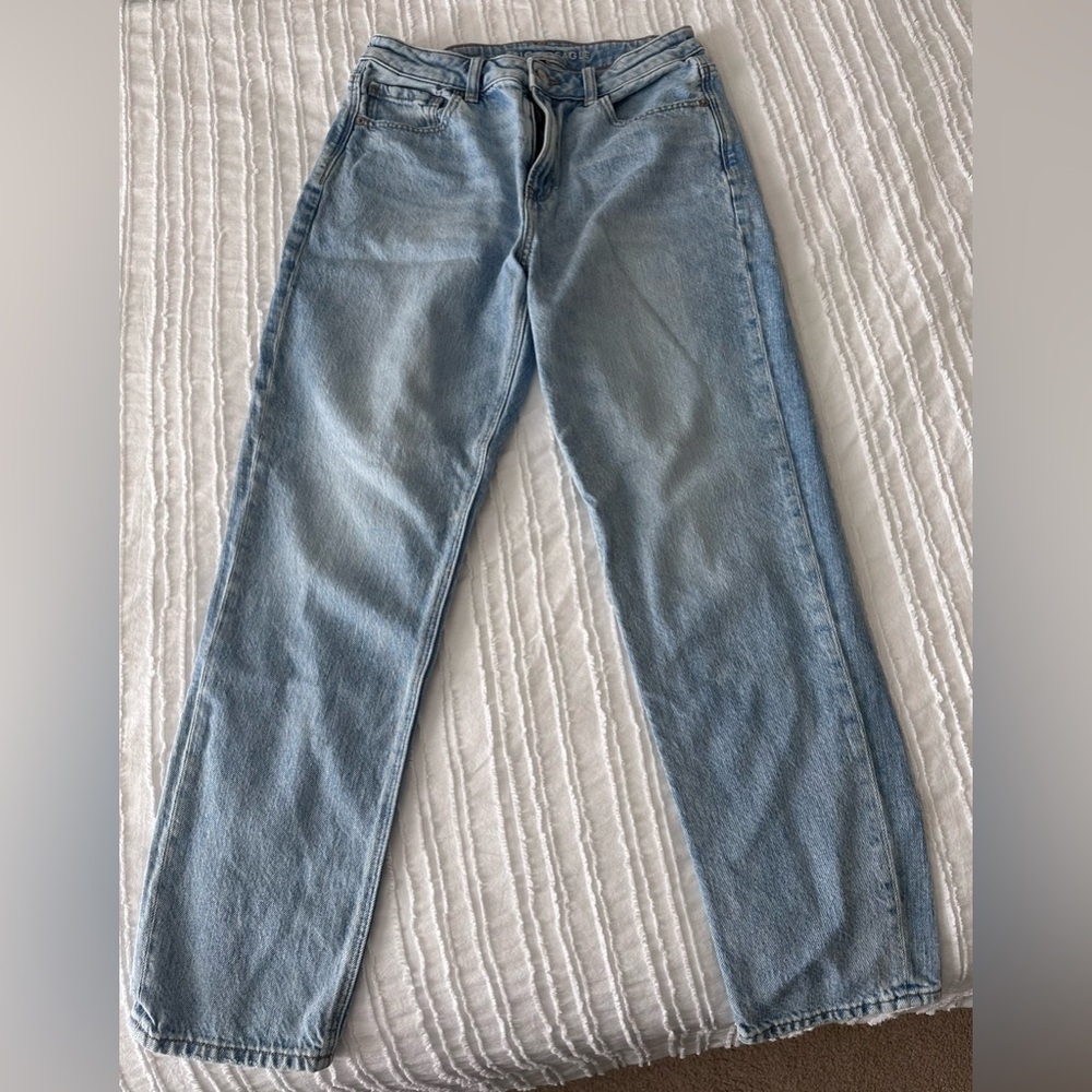 American Eagle Outfitters Sky Blue High Rise Jeans
